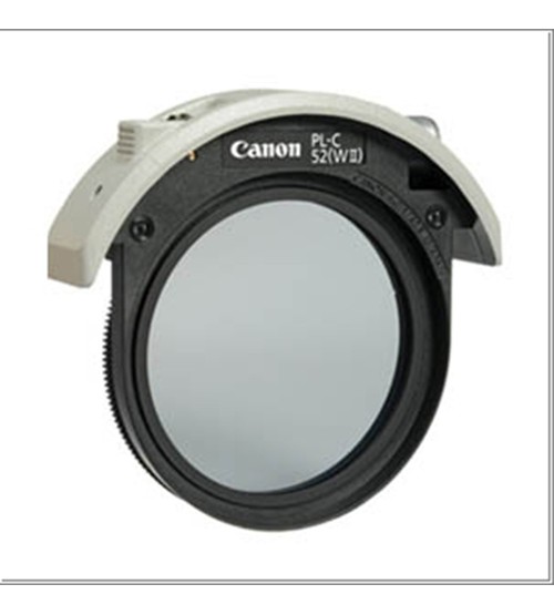 Canon Drop-in Circular Polarizing Filter PL-C 52mm